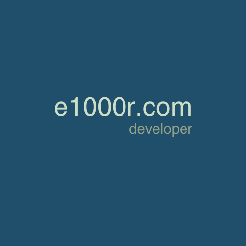 e1000r.com developer
